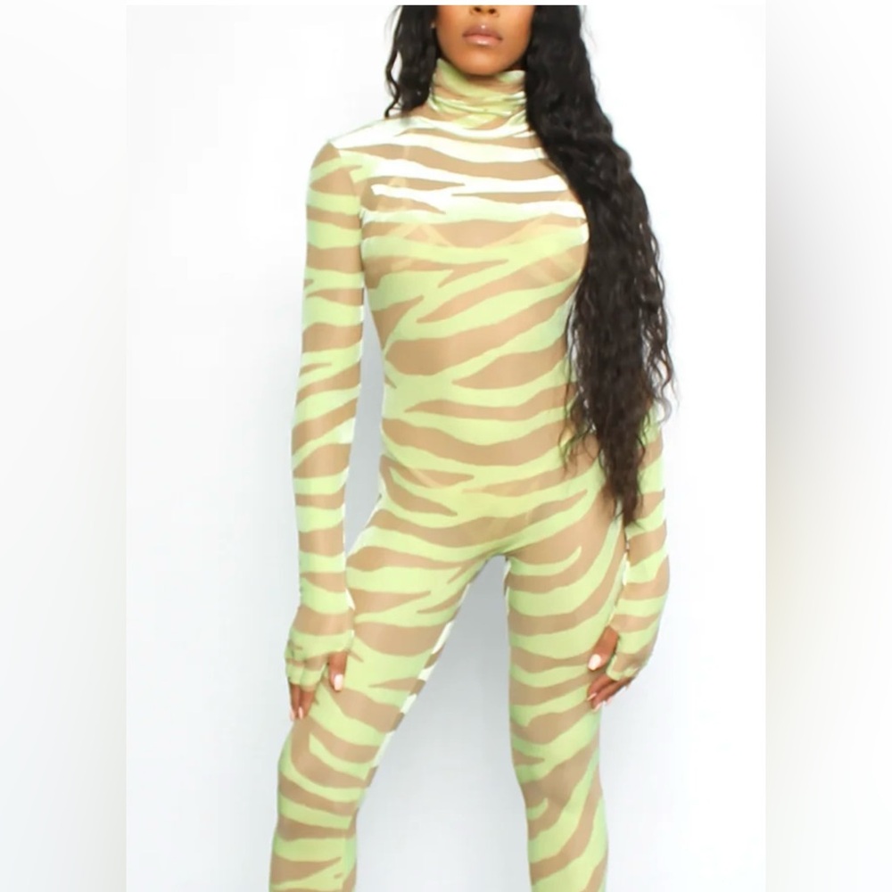 Little Bit “ Chloe “ Zebra Print Bodysuit